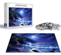 Puzzle 2000 Piezas Playa Puzzle 2000 Piezas Paisaje Rompecabezas Adultos, Jigsaw Panoramico, Rompecabezas Pieza de Madera, Diversión en Familia Jigsaws para Adultos y Niñs A Partir de 14 Años x-1295