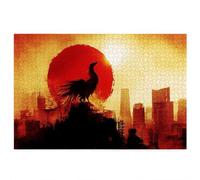 Puzzle 2000 Piezas, Puzzle Fénix con Caja para Adultos, DIY Ciudad Rompecabezas Madera, Rompecabezas Desafiante para Toda la Familia, Puzzles para Decoracion Hogar, Regalo Mujer, Regalo Hombres, -4093