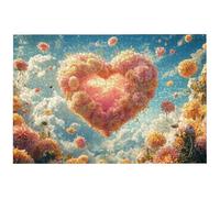 Puzzle 2000 Piezas, Puzzle Flor con Caja para Adultos, 2000 Piezas Rompecabezas Adultos, Amar Rompecabezas Madera Desafiante para Decoración Hogar y Paredes, Puzzles para Regalo Mujer/Hombre, -7635