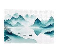 Puzzle 2000 Piezas, Puzzle Montaña con Caja para Adultos, Paisaje Rompecabezas Madera, Rompecabezas Desafiante para Toda la Familia, Puzzles para Decoracion Hogar, Regalo Mujer, Regalo Hombres, -3665