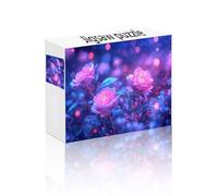 Puzzle 2000 Piezas Rosa, Obra de Arte de Juegos de Puzzle Sueño, Juegos Divertidos Dificultad del Desafío Rompecabezas Adultos, Entretenimento Decoración Hogar Regalos Creativos Juguetes 4 Años F-7
