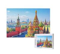 Puzzle 2000 Piezas Rusia Puzzle Adultos,Rompecabezas DIY,Paisaje Juegos de Rompecabezas para Toda la Familia,Pasatiempo Creativo Adultos,Regalos Originales para Mujer con Caja de Regalo,99x70 cm,p777t