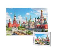 Puzzle 2000 Piezas Rusia Puzzle Adultos,Rompecabezas DIY,Paisaje Juegos de Rompecabezas para Toda la Familia,Pasatiempo Creativo Adultos,Regalos Originales para Mujer con Caja de Regalo,99x70 cm,p83t