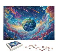 Puzzle 2000 Piezas Tierra para Adultos, Puzzle Fantasy de Madera con Caja Regalo para Adultos, Rompecabezas Desafiante para Toda la Familia, Rompecabezas para Regalo Mujer, Home Decoration, -5749