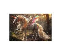 Puzzle 2000 Piezas, Unicornio Puzzle 2000 Piezas Madera 70x100cm con Caja de Papel de Colores y Bolsa de Malla Portátil, Rompecabezas Clásico Ala para Primavera Decoracion Pared Regalo Mujer LZPT02749