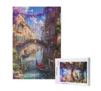 Puzzle 2000 Piezas Venecia Puzzle Adultos,Paisaje Rompecabezas,Juegos de Rompecabezas para Toda la Familia,Pasatiempo Creativo Adultos,Regalos Originales para Mujer con Caja de Regalo,99x70cm,p1693t