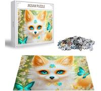 Puzzle 2000 Piezas Zorro Rompecabezas para Adultos, un Rompecabezas Desafiante, Juegos de Puzzle para Toda la Familia, Letras en la Parte Posterior, Decoración Hogar, Regalos Navidad Animal H-3425