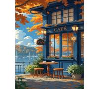 Puzzle 30 Piezas Adultos Paisaje Costero, Retos Divertidos, Relajarse, Desarrolla la Concentraciòn Mentàl, Rompecabezas Adultos 30 Piezas 25 x 20 cm