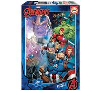 Educa - Puzzle Infantil Compuesto por 300 Grandes Piezas | Avengers, Vengadores, Marvel. Recomendado a Partir de 8 años (19680)