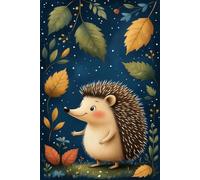 Puzzle 300 Piezas Adultos, Erizo Hojas Puzzles Adultos, Desarrolla la Logica y la Concentraciòn Juguetes Educativos, Rompecabezas 300 Piezas 40x28 cm