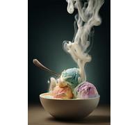 Puzzle 300 Piezas Adultos Helado, Desarrolla la Concentraciòn y la Logica Desafío de Entretenimiento para la Mente, Puzzles 300 Piezas 40 x 28 cm