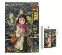 Puzzle 300 Piezas Adultos Historietas & Mujer, Rompecabezas con Letras Traseras y Póster, Pasatiempo Antiestrés, Decoración de Pared, Regalo Decorar Mujer Hombre 40 x 28 cm (14 Años +) P3#1258