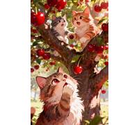 Puzzle 300 Piezas Animales Gatos Frutas, Puzzles Adultos 40 x 28 cm, Juego Educativo, Puzzle Imposible Desafiante, Juegos Rompecabezas Adultos 300 Piezas