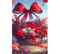 Puzzle 300 Piezas Cesta Flores, Puzzles Imposible, Desafiante Acertijo, Juegos de Rompecabezas para Toda la Familia, Puzzle Adultos 300 Piezas 38 x 26 cm