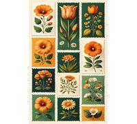 Puzzle 300 Piezas Flor, Puzzles Imposible, Desafiante Acertijo, Juegos de Rompecabezas para Toda la Familia, Puzzle Adultos 300 Piezas 38 x 26 cm