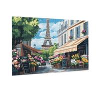 Puzzle 300 Piezas Francia Puzzle Torre Eiffel Rompecabezas DIY con Caja de Regalo,Pasatiempo Creativo,Regalos Originales para Mujer,Juego Familiar Actividades, Wall Decoration 40 x 28 cm -233Y
