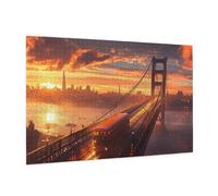 Puzzle 300 Piezas Londres Puzzle Autobús Rompecabezas DIY con Caja de Regalo,Pasatiempo Creativo,Regalos Originales para Mujer,Juego Familiar Actividades Creativas para Wall Decoration 40x28 cm -813Y