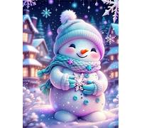 Puzzle 300 Piezas, Muñeco de Nieve Copo de Nieve Puzzles para Adultos,Rompecabezas de Adultos, Juguetes de Regalo Entretenimento Puzzle, Juego de Rompecabezas