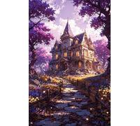 Puzzle 300 Piezas Paisaje Castillo, Puzzles Imposible, Desafiante Acertijo, Juegos de Rompecabezas para Toda la Familia, Puzzle Adultos 300 Piezas 38 x 26 cm