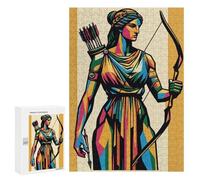 Puzzle 300 piezas para adolescentes Artemis Diosa de la Naturaleza Puzles DIY - Una obra de arte como regalo para toda la familia, 300 piezas