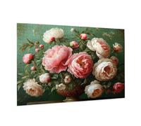 Puzzle 300 Piezas Retro Puzzle Flor Rompecabezas DIY con Caja de Regalo, Pasatiempo Creativo, Regalos Originales para Mujer, Juego Familiar Actividades Creativas para Wall Decoration 40 x 28 cm -355Y