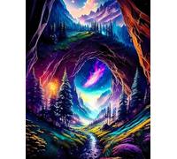 Puzzle 300 Piezas Río Paisaje Selva Rompecabezas Adultos Juguetes Educativos Rompecabezas Desafiante Juegos de Puzzle para Toda la Familia Puzzles 300 Adultos 40 x 28 cm