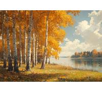 Puzzle 3000 Piezas Adultos Árbol Puzle Imposible Otoño Arte Jigsaw Puzzles Educa de Rompecabezas y Juego Familiar para Adultos y Adolescente a Partir de 14 Años Entretenimiento Decorar Regalos P-799