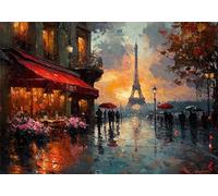 Puzzle 3000 Piezas Adultos Ciudad Puzle Imposible París Arte Jigsaw Puzzles Educa de Rompecabezas y Juego Familiar para Adultos y Adolescente a Partir de 14 Años Entretenimiento Decorar Regalos P-139