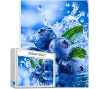 Puzzle 3000 Piezas Adultos, Cocina Puzzle Arándano Patrón Diseño, 122x81cm Gran Formato Color Jigsaw Adultos, DIY Artesanía con Embalaje de Caja de Regalo, Home Room Wall Decor, Regalo Mujer, Model507