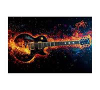 Puzzle 3000 Piezas Adultos Guitarra Puzzle para Adultos Llama Rompecabezas Juguetes Educativos Regalos Originales para Mujer Rompecabezas Entretenimiento Creativo Divertido Familia Juego 122x81cm K-54