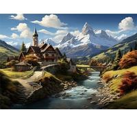 Puzzle 3000 Piezas Adultos Mundo Maravilloso Puzle Imposible Paisaje Arte Jigsaw Puzzles Educa de Rompecabezas y Juego Familiar para Adultos y Adolescente a Partir de 14 Años Entretenimiento P-421