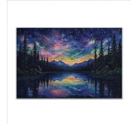 Puzzle 3000 Piezas Adultos Puzzle Fantasía Paisaje Rompecabezas Adultos XXL 122 x 80cm, Impossible Rompecabezas, Jigsaw Arte Juego Educa Familiar Aliviar El Estrés, Regalos para Hombres y Mujeres X-3