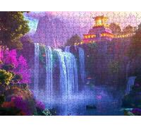 Puzzle 3000 Piezas Adultos, Rompecabezas de Madera 122 x 81 cm Gran Detalle y Colores Vivos - Un Desafío Divertido para Familia y Amigos, Actividad Creativa y Regalo Educativo, Paisaje Caer f0-511
