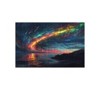 Puzzle 3000 Piezas Aurora Puzzle 3000 Piezas Adultos Abstracto Educativo Rompecabezas Madera para Toda la Familia Junta, Puzzles para Reducir el Estrés y Primavera Decoracion Pared 80x120Cm LZPT-00865