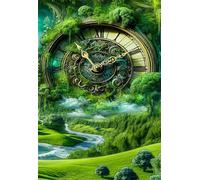 Puzzle 3000 Piezas Fantasía Vida Verde | Puzzles Adultos | para Toda La Familia |122x81 cm | Entretenimiento Creativo Rompecabezas Adultos Regalo