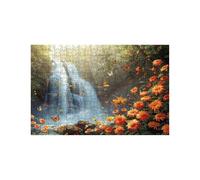 Puzzle 3000 Piezas Flor Puzzle 3000 Piezas Adultos Vista al mar Educativo Rompecabezas Madera para Toda la Familia Junta, Puzzles para Reducir el Estrés y Primavera Decoracion 80x120 Cm LZPT-02731