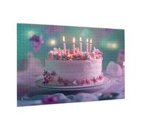 Puzzle 3000 Piezas Flor Puzzle Pastel Rompecabezas DIY Con Caja de Regalo,Pasatiempo Creativo,Regalos Originales para Mujer,Juego Familiar Actividades Creativas para Wall Decoration 81 x 122 cm -1740Y