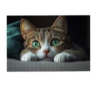 Puzzle 3000 Piezas Gatos, Puzzle Madera Lindo, Clásico Rompecabezas Desafiante para Toda la Familia, Juguetes Rompecabezas Letras en la Parte Posterior, Regalos Originales para Hombre Decor -1381