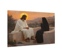 Puzzle 3000 Piezas Hombre Puzzle Religión Rompecabezas DIY Con Caja de Regalo,Pasatiempo Creativo,Regalos Originales para Mujer,Juego Familiar Actividades Creativas, Wall Decoration 81 x 122 cm -2176Y