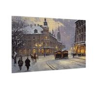 Puzzle 3000 Piezas Londres Puzzle Calle Rompecabezas DIY con Caja de Regalo,Pasatiempo Creativo,Regalos Originales para Mujer,Juego Familiar Actividades Creativas para Wall Decoration 81x122 cm -821Y