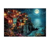 Puzzle 3000 Piezas Luna, Rompecabezas Adultos Cabina, Puzzles 3000 Piezas Adultos, Rompecabezas de Madera con Caja Regalo, Puzzles Clásico para Toda la Familia, Regalos Originales para Hombre, -2202