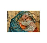 Puzzle 3000 Piezas María Puzzle 3000 Piezas Adultos Flor Educativo Rompecabezas Madera para Toda la Familia Junta, Puzzles para Reducir el Estrés y Primavera Cuadros Decoracion 80 x 120cm LZPT-00059