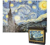 Puzzle 3000 Piezas, Noche Estrellada de Vincent Van Gogh, 115 x 82 cm, Puzzle de 3000 Piezas para Adultos, Juguete Educativo Puzzle, Puzzles Van Gogh para Adultos y Niños