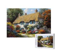 Puzzle 3000 Piezas Otoño Puzzle Adultos,Rompecabezas DIY,Cortijo Juegos de Rompecabezas para Toda la Familia,Pasatiempo Creativo Adultos,Regalos Originales para Mujer con Caja de Regalo,81x122cm,p632t