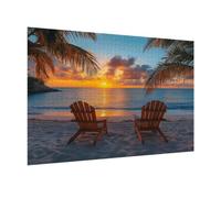 Puzzle 3000 Piezas Paisaje Puzzle de Madera Desafiante, n-180 | Imposible Desafiante, Juego de Habilidad Inteligente, Juegos de Rompecabezas para Toda la Familia, Idea Regalo, puesta de sol