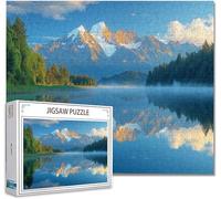 Puzzle 3000 Piezas Paisaje Puzzle Imposible Rompecabezas Pieza de Madera Jigsaw Arte Una Gran Herramienta de MeditacióN Y Aliviador del EstréS Uegos de Rompecabezas para Toda La Familia 81X122cm X-37