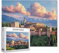 Puzzle 3000 Piezas Paisaje Puzzle Imposible Rompecabezas Pieza de Madera Jigsaw Arte Una Gran Herramienta de MeditacióN Y Aliviador del EstréS Uegos de Rompecabezas para Toda La Familia 81X122cm A-14