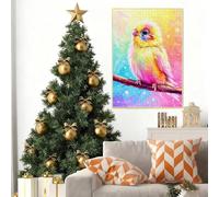 Puzzle 3000 Piezas Pájaro Rompecabezas para Adultos, un Rompecabezas Desafiante, Juegos de Puzzle para Toda la Familia, Letras en la Parte Posterior, Decoración del Hogar, Regalos Navidad Animal B-636