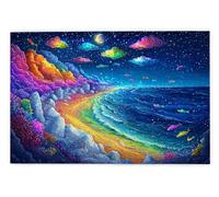 Puzzle 3000 Piezas para Adultos, Puzzle 3000 Piezas de Madera, DIY Rompecabezas de Madera para Adultos, Rompecabezas Desafiante para Toda la Familia, Regalo para Mujer y Hombres, Tema: Arcoíris, D-36