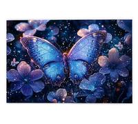 Puzzle 3000 Piezas, Puzzle Mariposa con Caja Regalo para Adultos, DIY 3000 Piezas Rompecabezas de Madera para Adultos, Rompecabezas Desafiante para Decoración del Hogar y Paredes, Regalo Mujer, P-97